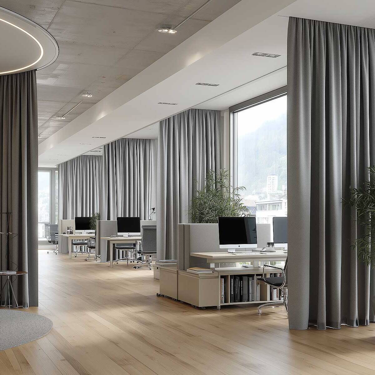 Büro unterteilen (modern)
