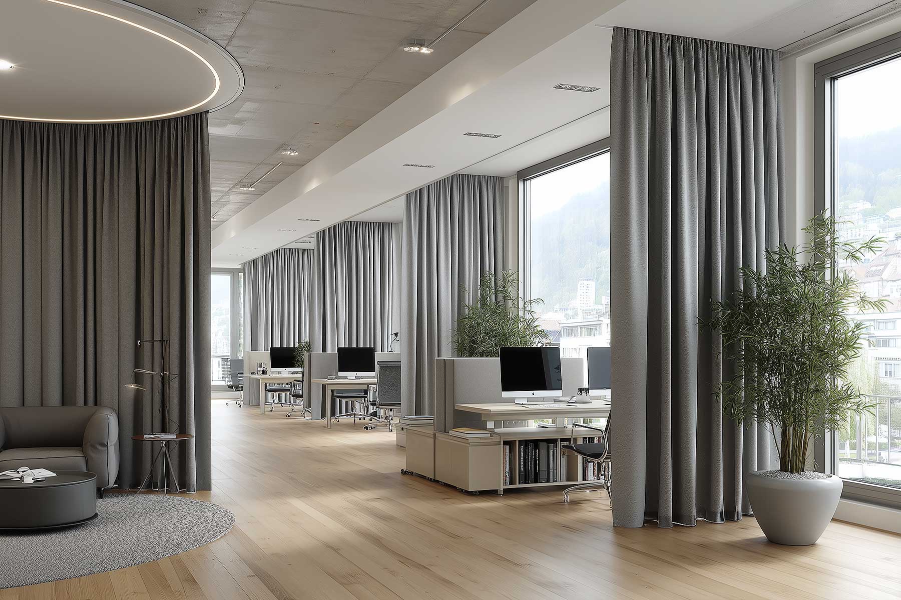 Büro unterteilen (modern)